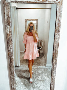 Lola Mini Dress Pink Blush